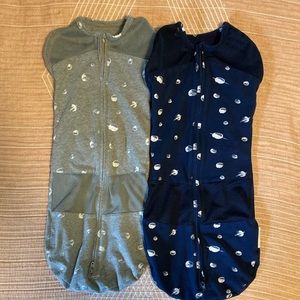 Sleep Pea swaddles by Happiest Baby